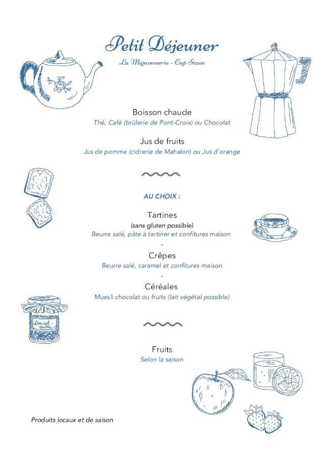 La Mignonnerie Hotel Primelin Kültér fotó